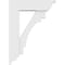 Ekena Millwork Standard Merced Architectural Grade PVC Bracket with Traditional Ends, 3"W x 16"D x 22"H BKTP03X16X22MRC01 - alternate 2